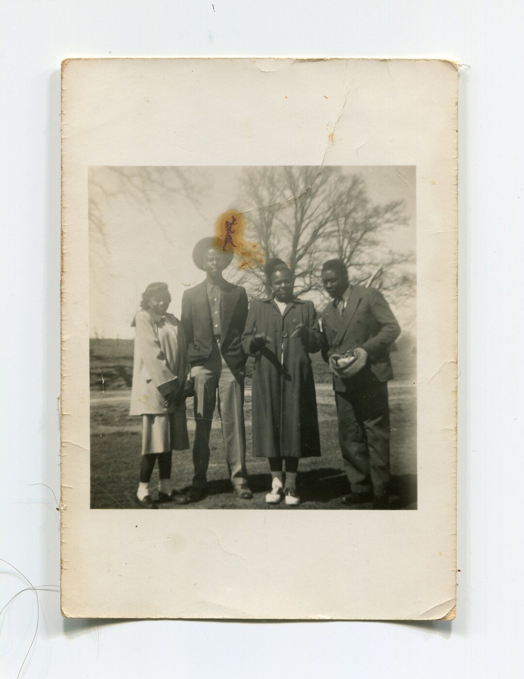 Double Date, Vintage African American Snapshot Photo - Etsy