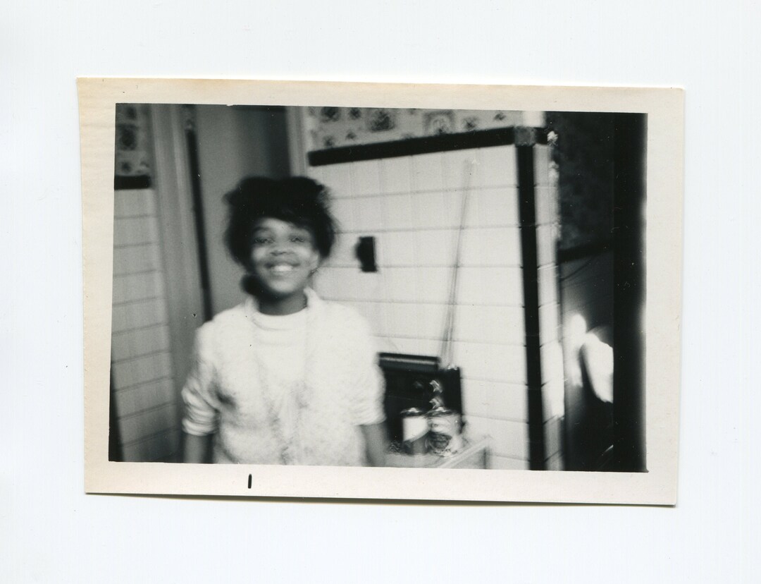 A Blur, Vintage African American Snapshot Photo - Etsy