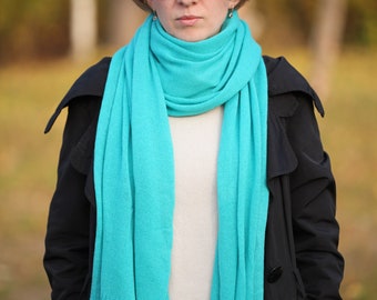 Cashmere Luxury Handmade Long Scarf Soft and Warm Perfect Mother's Day Gift Made in Estonia