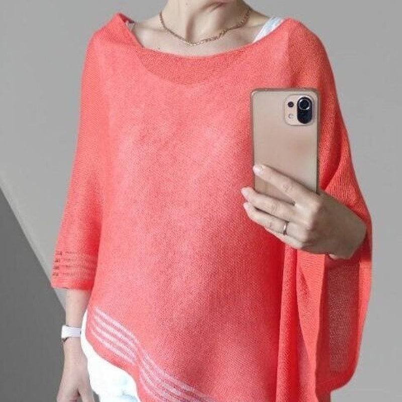 lightweight poncho shawl