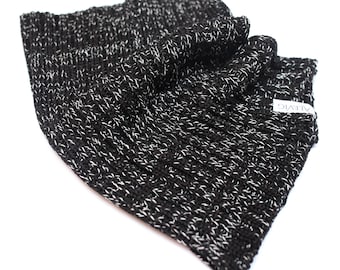 Merino Wool Men Neck Warmer Gaiter Tube Scarf Handmade Snood by Alevig Made in Estonia Perfect Mother's Day Gift Unisex