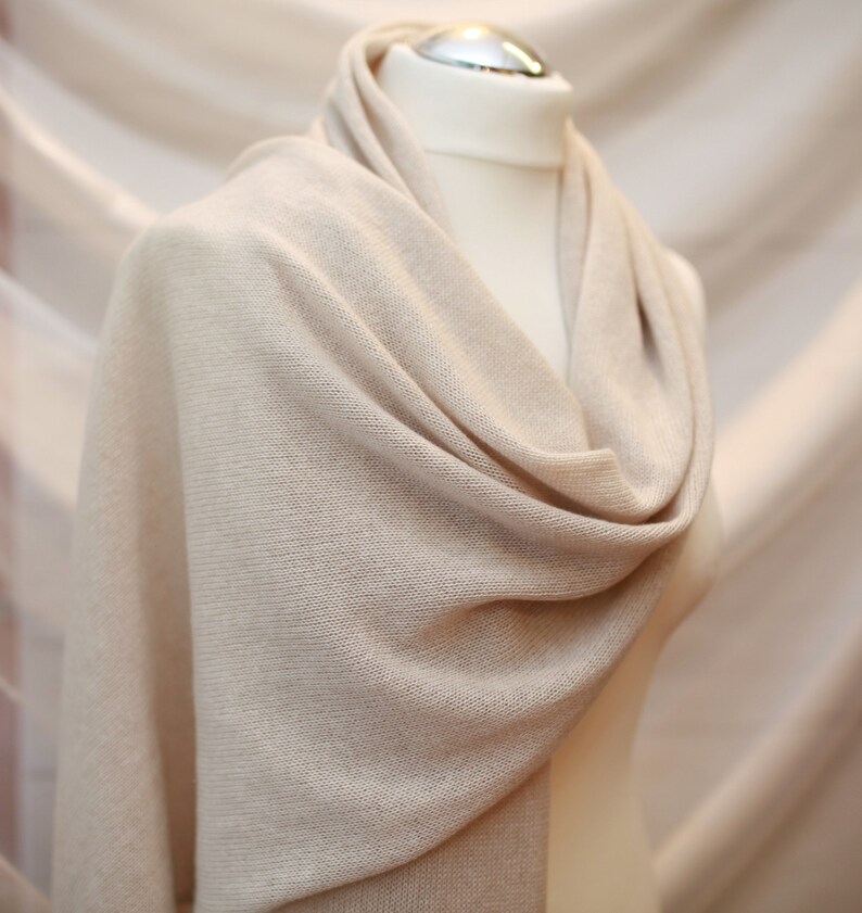 Cashmere Luxury Handmade Long Scarf Soft and Warm Perfect Mother's Day Gift Made in Estonia image 5