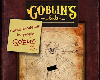 EBOOK (SPANISH) Goblin PDF download tutorial: How to sculpt your own Goblin with Goblinslab.sculpture-Diy-ooak-learn how to-book-polymerclay