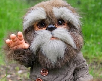 Hedgeling OOAK Art Doll – Handmade Fantasy Creature – Garden Goblin Spirit – Collectible Doll – Goblincore Decor – One of a Kind