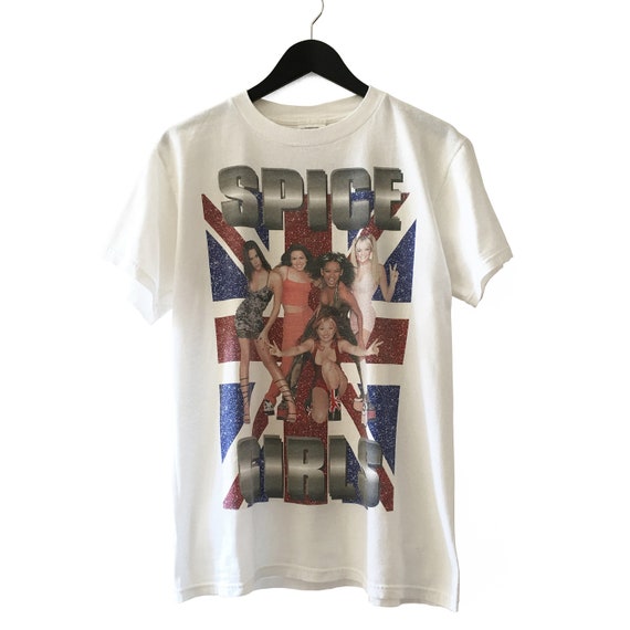 Original Vintage 1998 Spice girls work tour t shir