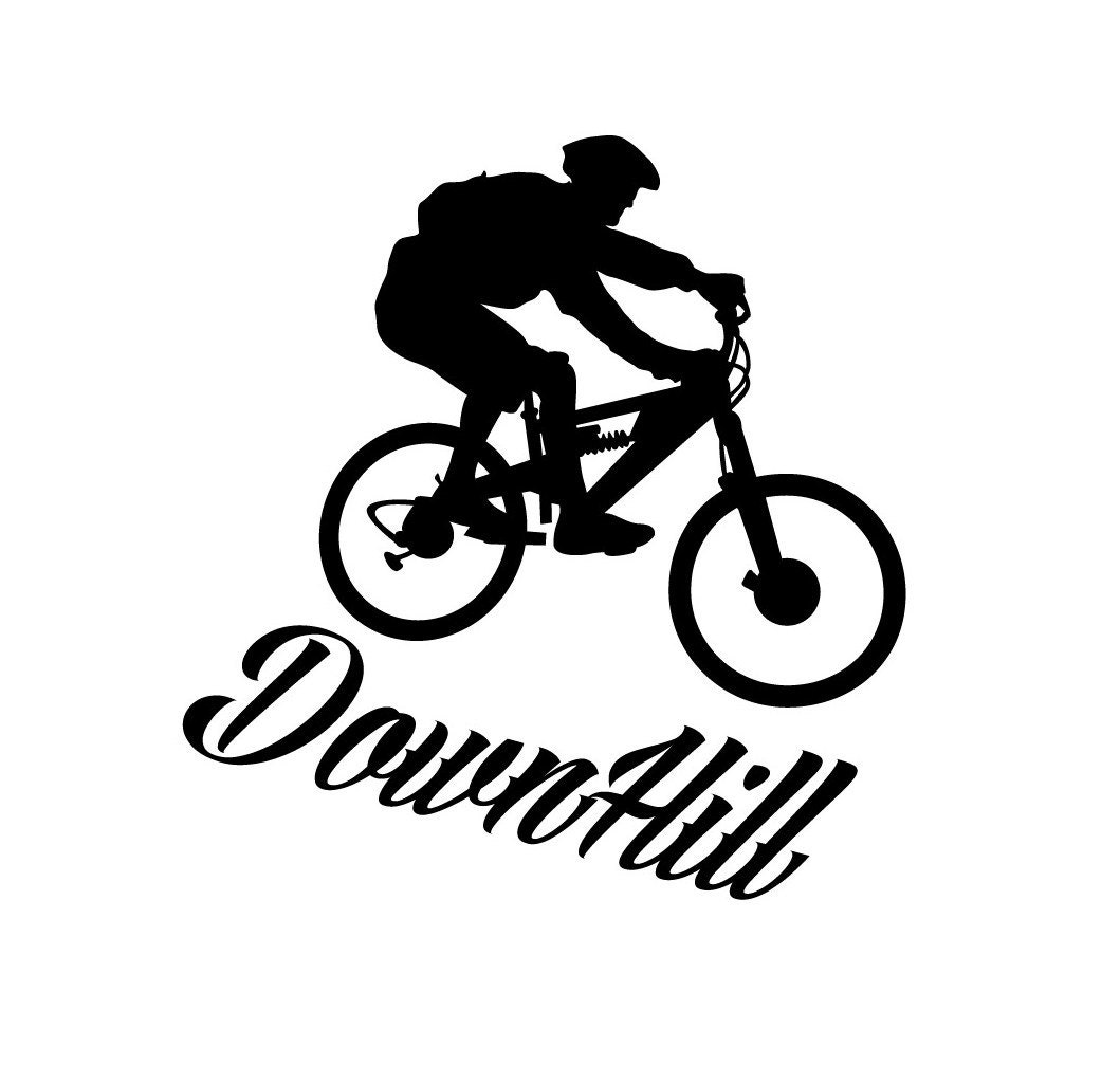 Mountain Bike Car Bumper Downhill Decal Send it Mtb Vinyl Sticker Just Wall Mountain Bike Car Bumper Downhill Decal Send it Mtb Vinyl Sticker Just Wall