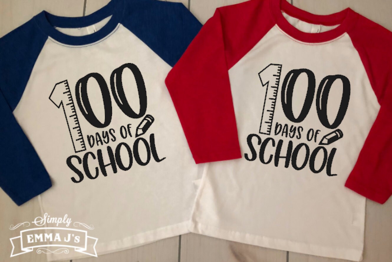100 Days Of School T Shirt Decorating Ideas Nils Stucki