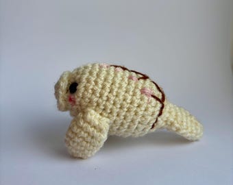 Cute Amigurumi Plush Manatee