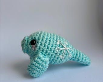 Cute Amigurumi Plush Manatee