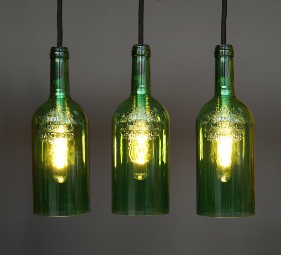 Beste Vintage fles lamp hanglamp fles tres/g | Etsy TX-76