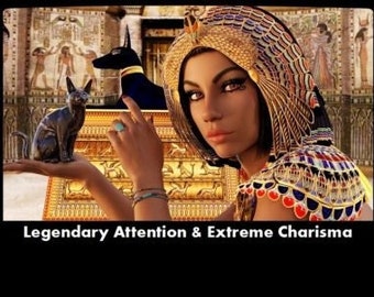 Ancient Egyptian Bastet Legendary Attention and Extreme Charisma (for all)