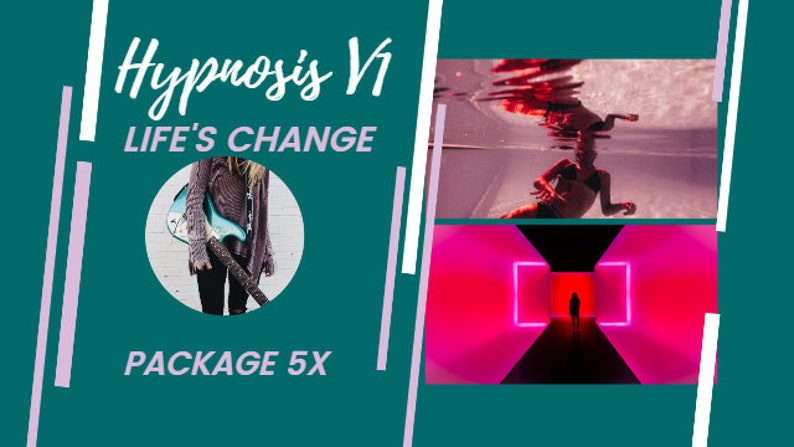 Life's Change Package 5x 10Hz Silent Bliss Hypnosis V1 Works best for people who are sensitive to energies Different Titles image 1