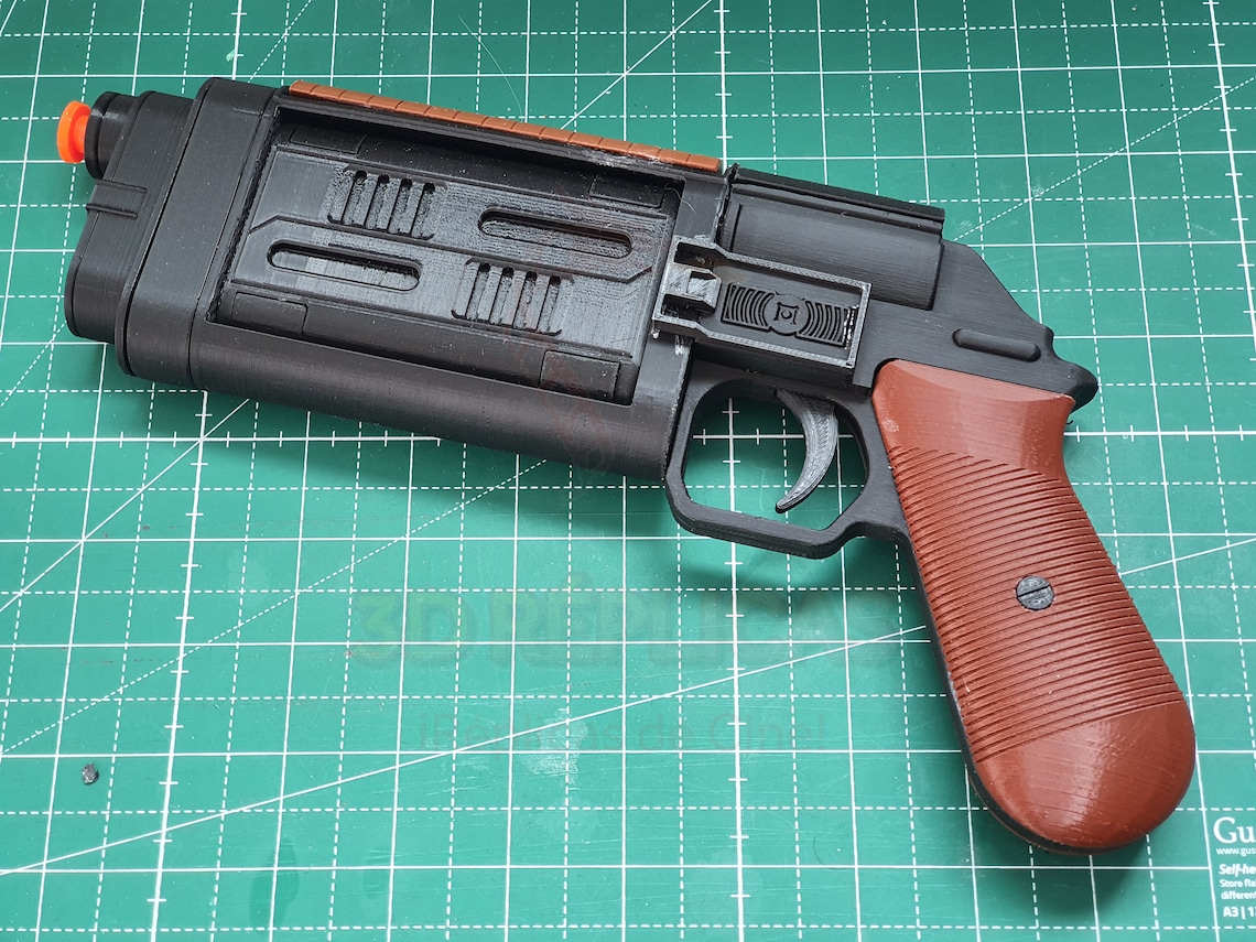 Star Wars Cassian Andor Blaster Pistol K-16 Bryar Cosplay Prop - Etsy