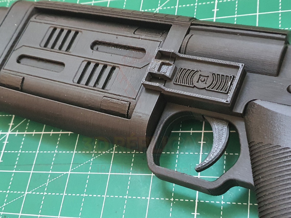 Star Wars Cassian Andor Blaster Pistol K-16 Bryar Cosplay Prop - Etsy