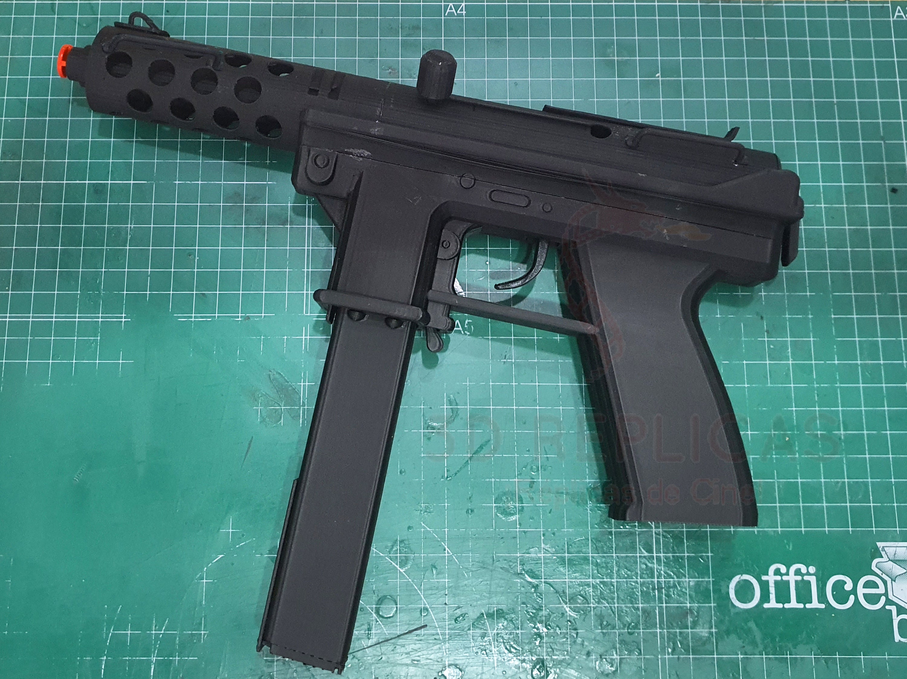 Pistolet mitrailleuse airsoft M3 - boutique Gunfire