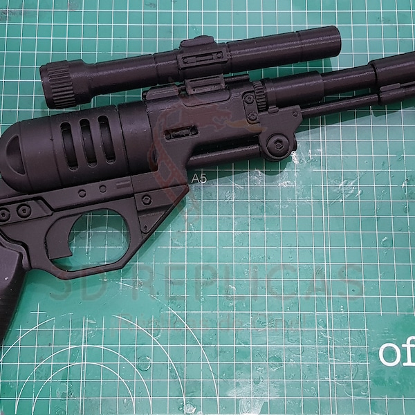 Star Wars DE-10 Mandalorian Blaster Pistol Cosplay Prop Replica Gun