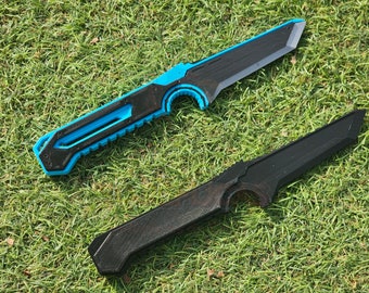 Starfield Combat Knife Prop Replica Stealth Weapon - by DreamOfProps