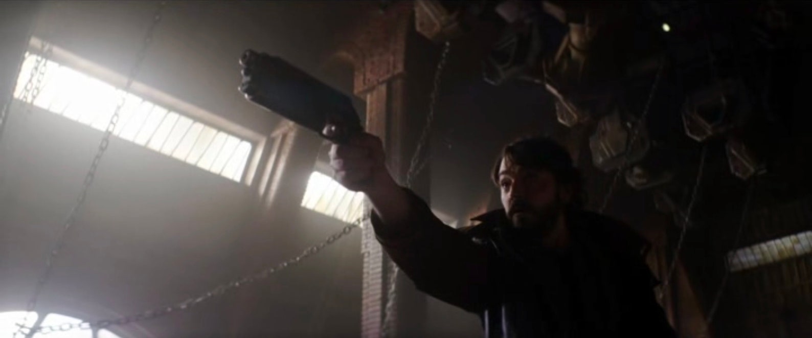 Star Wars Cassian Andor Blaster Pistol K-16 Bryar Cosplay Prop Replica ...