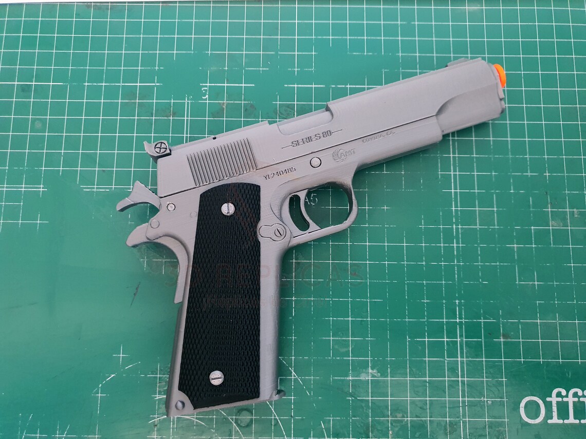 Colt MKIV Series 80 Pistol Gun Prop Replica Cosplay Etsy