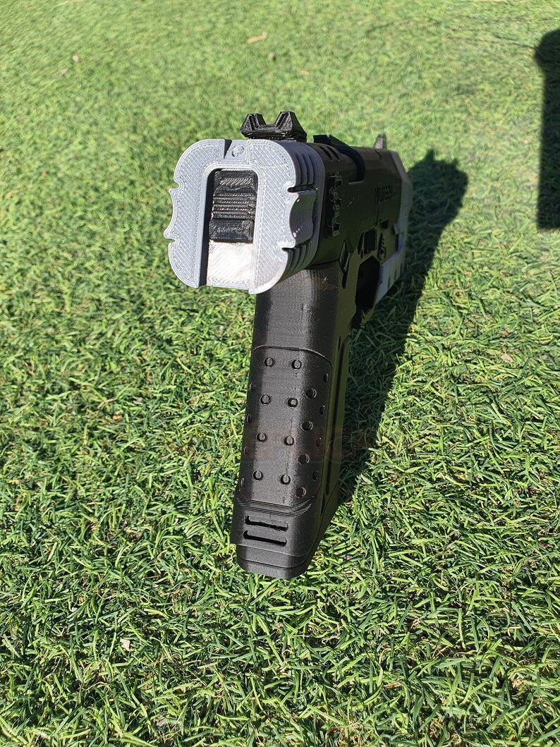 Militech M10AF Lexington Pistol Gun Prop Replica Blaster Etsy UK