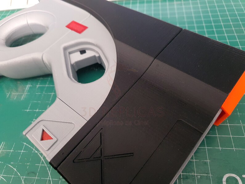 KIN Beam Pistol Prop Replica Blaster Gun Cosplay by | Etsy