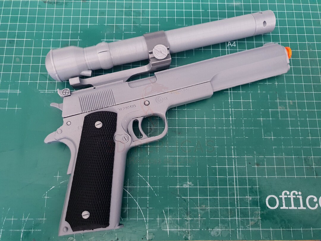 Der Terminator AMT Hardballer .45 Longslide Gun Pistol Prop Replica ...
