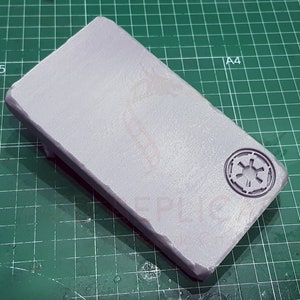 Star Wars The Mandalorian Beskar Steel Ingot Bar Cosplay Prop Replica
