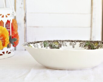 English China Covered Vegetable Bowl Etsy