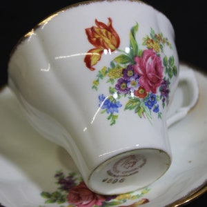 Vintage JasonTeacup: English Teacup, Tea Party Teacup, Vintage Teacup, Pretty Teacup, Floral Teacup, Bone China  SHIPPING INCLUDED