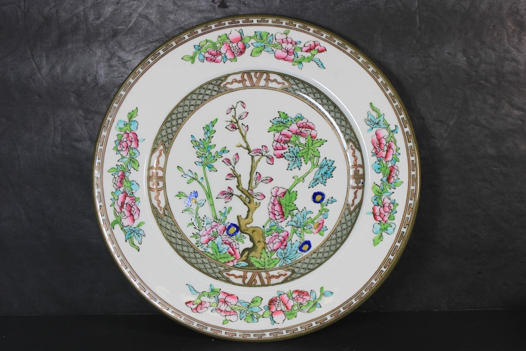 Coalport Indian Tree Salad Plate: English China, 7 3/4