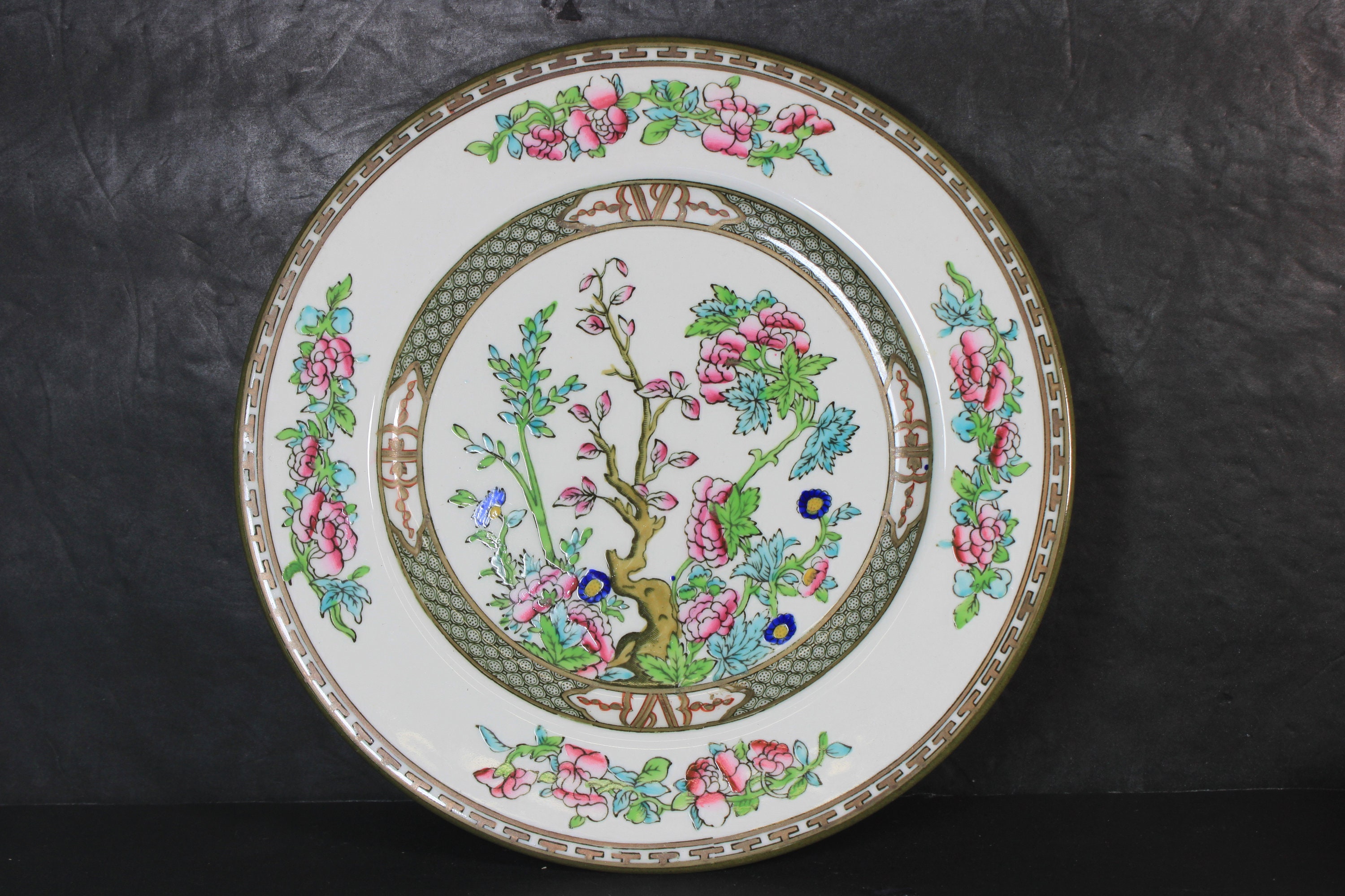 Coalport Indian Tree Salad Plate: English China, 7 3/4