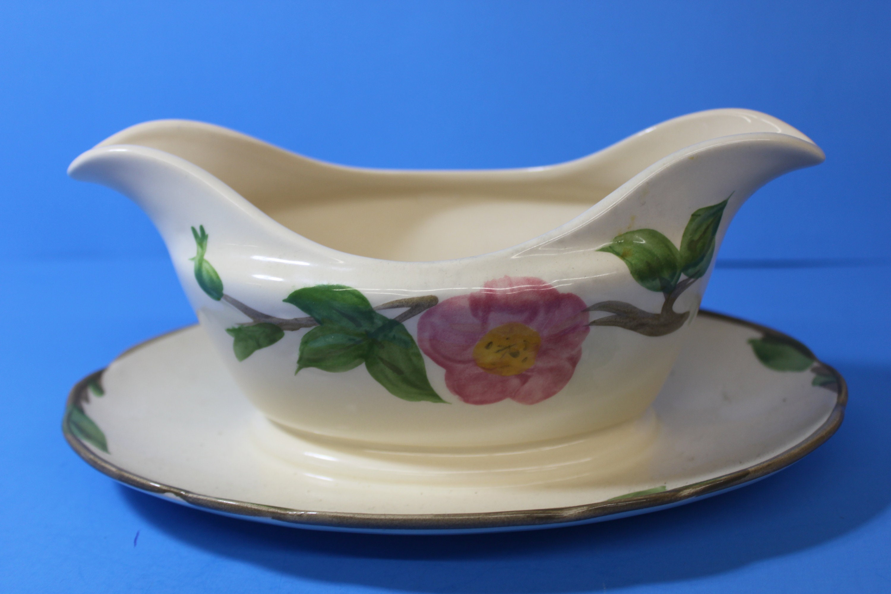 Franciscan desert rose gravy boat hotsell