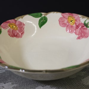 Franciscan 9&quot; Serving Bowl  | Desert Rose Vegetable Bowl, Vintage Vegetable Bowl, Franciscan Serving Bowl