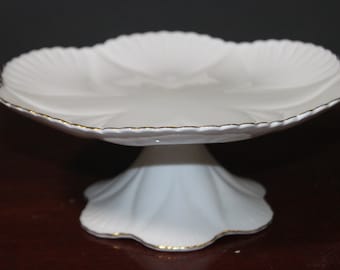 Shelley Regency Pedestal Tortenständer / Kompott - Shelley Pedestal Dish, Shelley Pedestal Dish, Shelley, Tea Party Decor