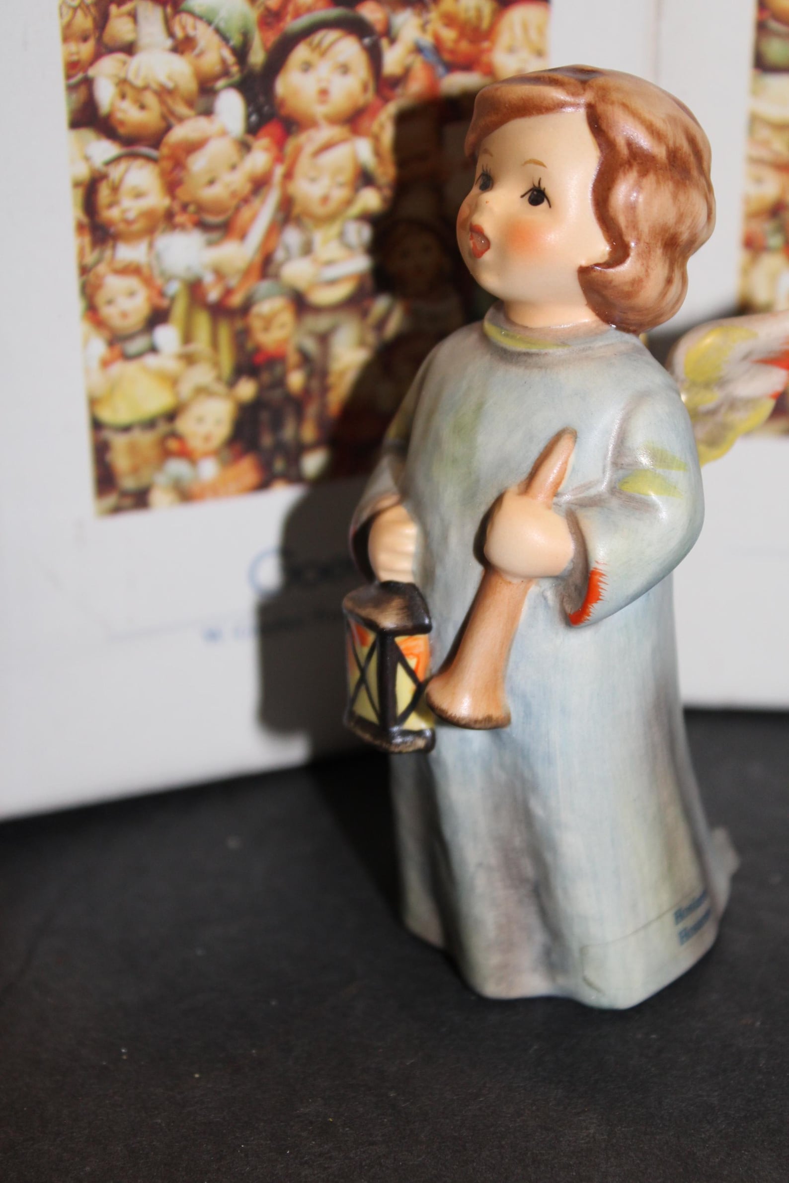 Hummel Goebel Hosanna Angel w/Trumpet #480 4” NEW ORIGINAL BOX