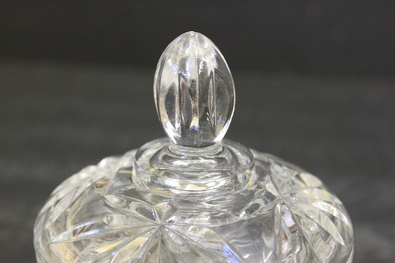 Vintage Pressed Glass Sugar & Creamer W/tray wonderful Etsy