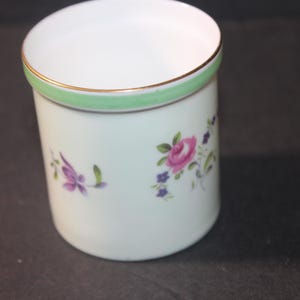 Vintage Shelley &quot;Lowestoft&quot; #0133 Toothpick Holder - Pretty Toothpick Holder, Bone China Toothpick Holder, English Toothpick Holder