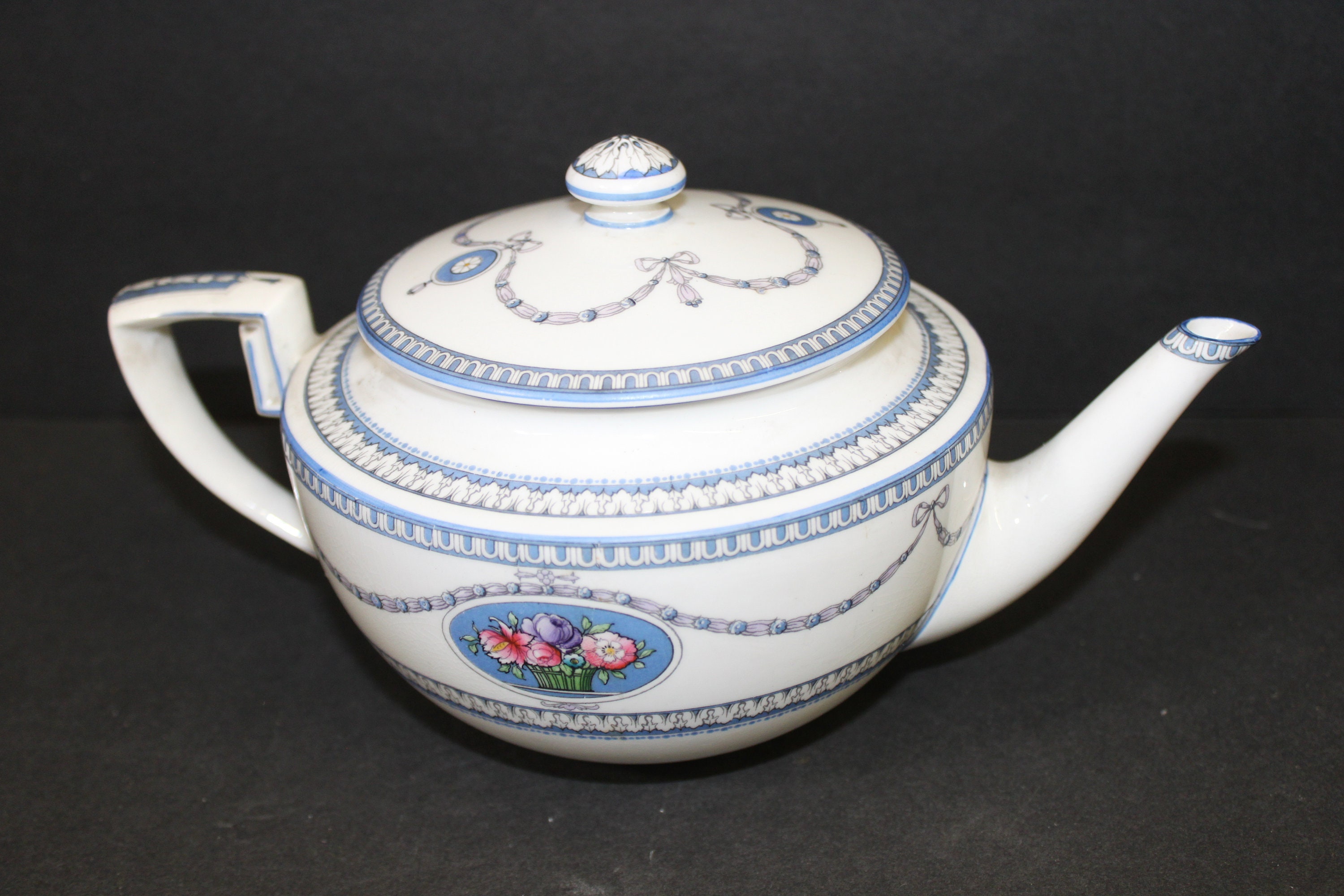 Royal Worcester Teapot - Etsy