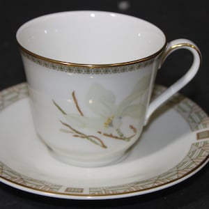 Vintage Royal Doulton &quot;White Nile&quot; Teacup & Saucer | Vintage Teacup, Royal Doulton Teacup, English Teacup, Tea Party Teacup