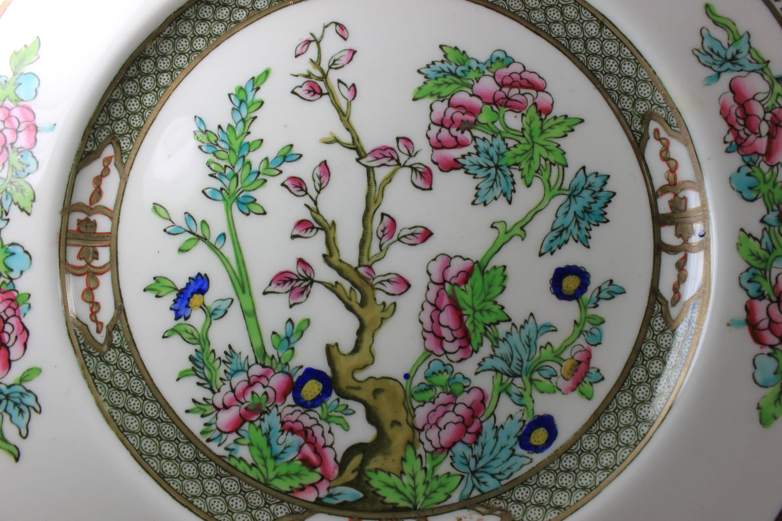 Coalport Indian Tree Salad Plate: English China, 7 3/4