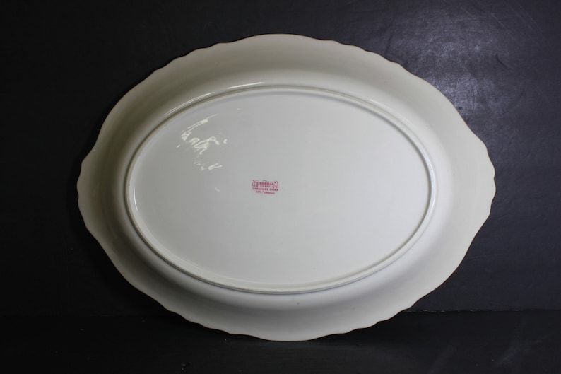 Syracuse China stansbury 16 1/4 Oval Serving Etsy