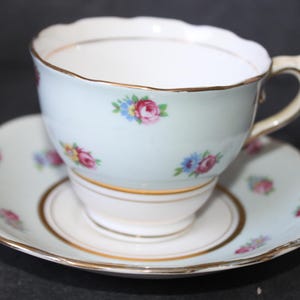 Vintage Colclough Teacup & Saucer | Pretty Teacup, Tea Party Teacup, Bone China Teacup, Floral Teacup, SUPERB