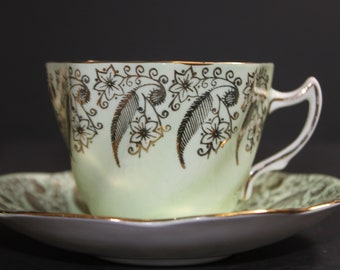 Vintage Teetasse & Unterteller: Englische Teetassen