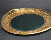 Rosenthal Donatello Bavaria Limoges 2 Handled Plate - signed by artist - Hand Painted Plate Superb Condition
