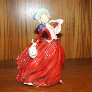 Vintage Royal Doulton Figurine &quot;Autumn Breezes&quot; HN 1934  : English Figurine, Beautiful Figurine,  SUPERB