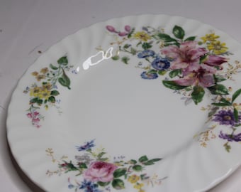Royal Doulton Arcadia Salad Plate - Floral Set, English Production Superb