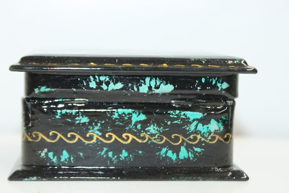 An Attractive Rectangular Trinket Box From Russia… - image 4