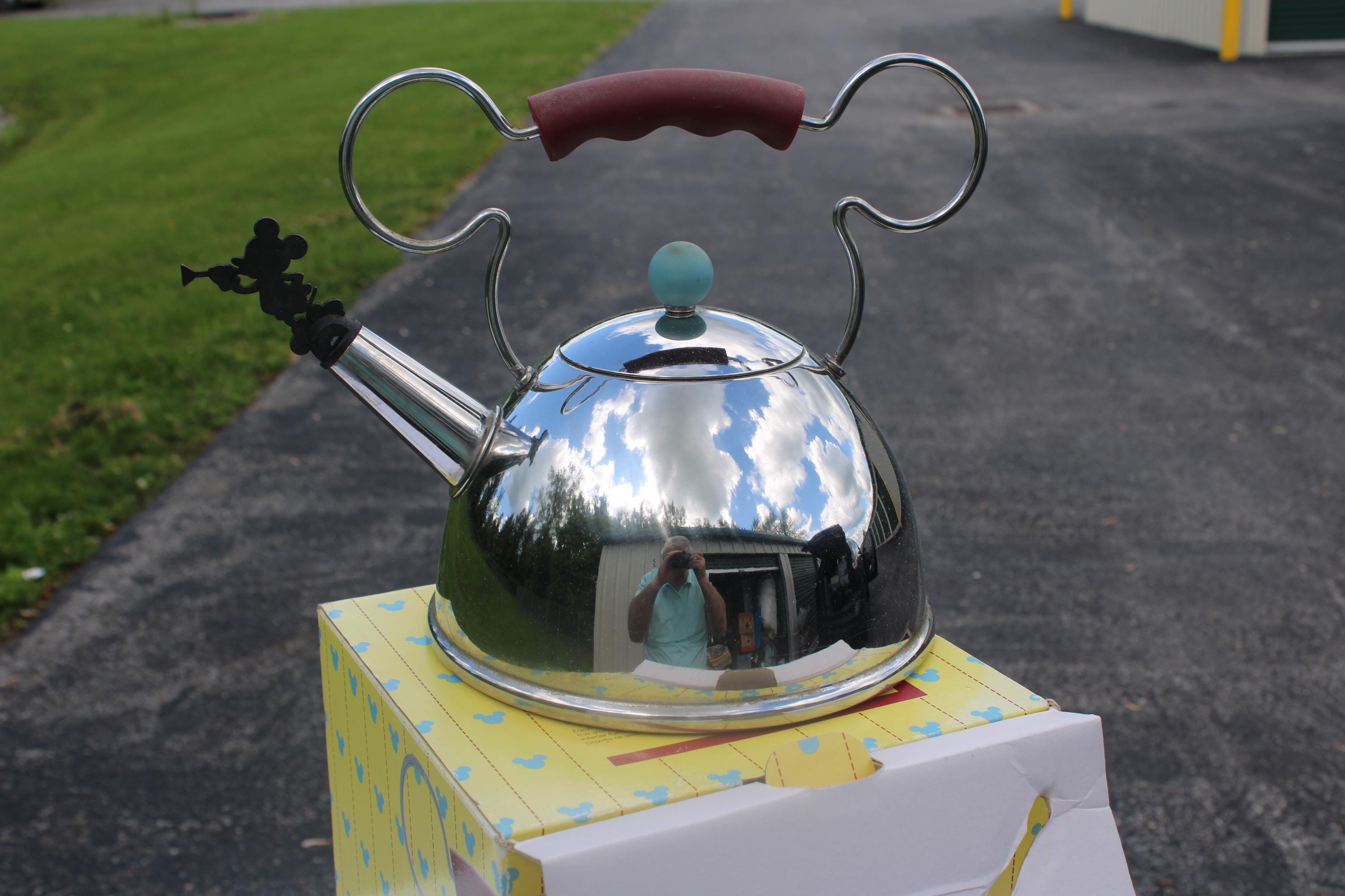 Disney Mickey Mouse WHISTLING Tea Kettle Gourmet Collection
