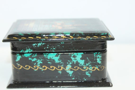 An Attractive Rectangular Trinket Box From Russia… - image 2