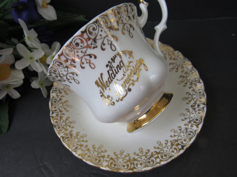 Royal Albert Bone China Wedding Anniversary Teacup /& Saucer Anniversary Teacup English Teacup SHIPPING INCLUDED Royal Albert Teacup